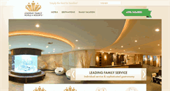 Desktop Screenshot of leadingfamilyhotels.com